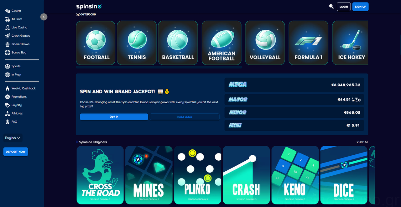 Spinsino Casino Casino